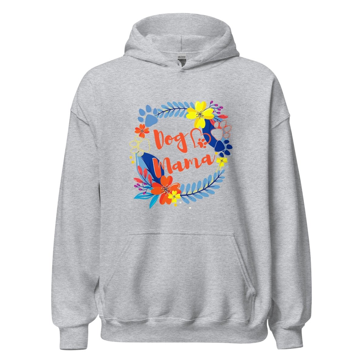 Dog Mama Flower Hoodie