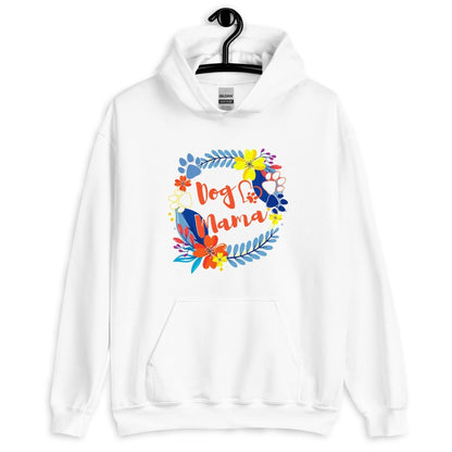 Dog Mama Flower Hoodie