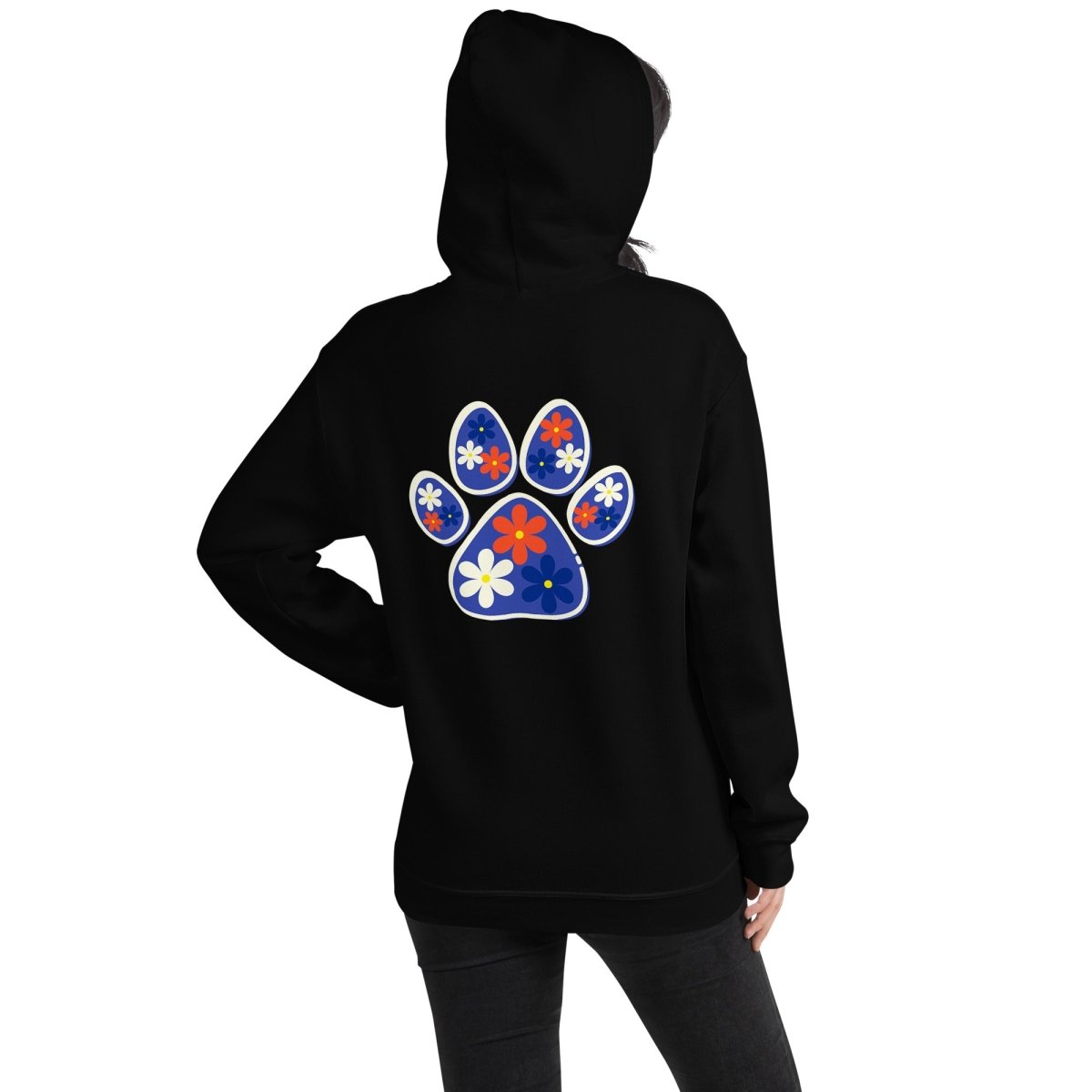 Dog Mama Flower Hoodie