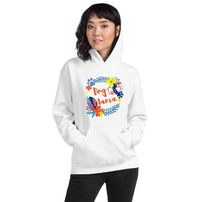 Dog Mama Flower Hoodie