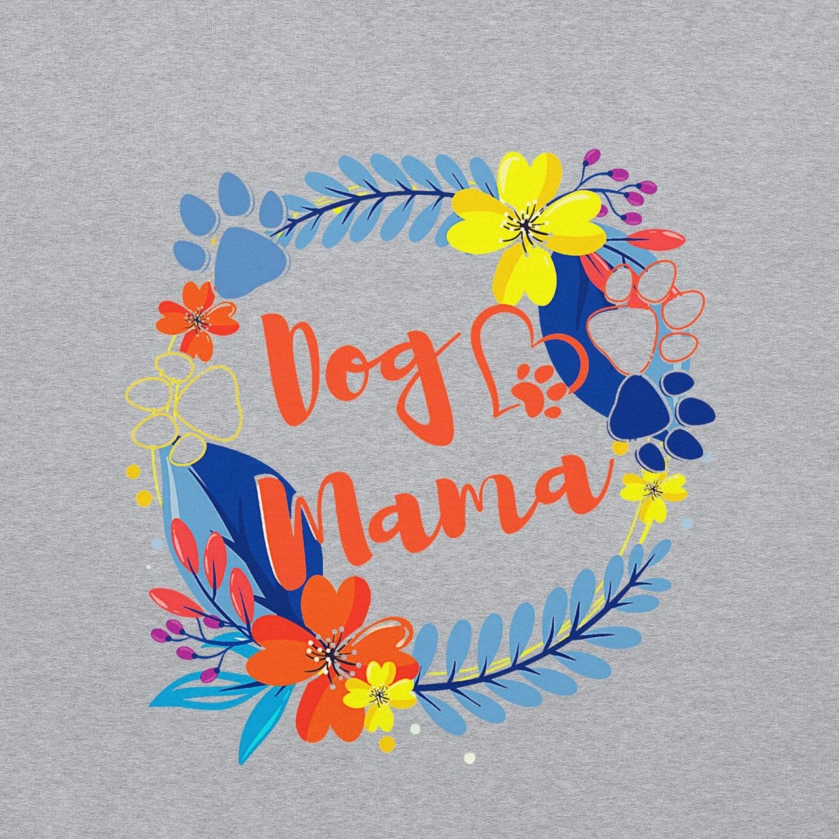 Dog Mama Flower Hoodie