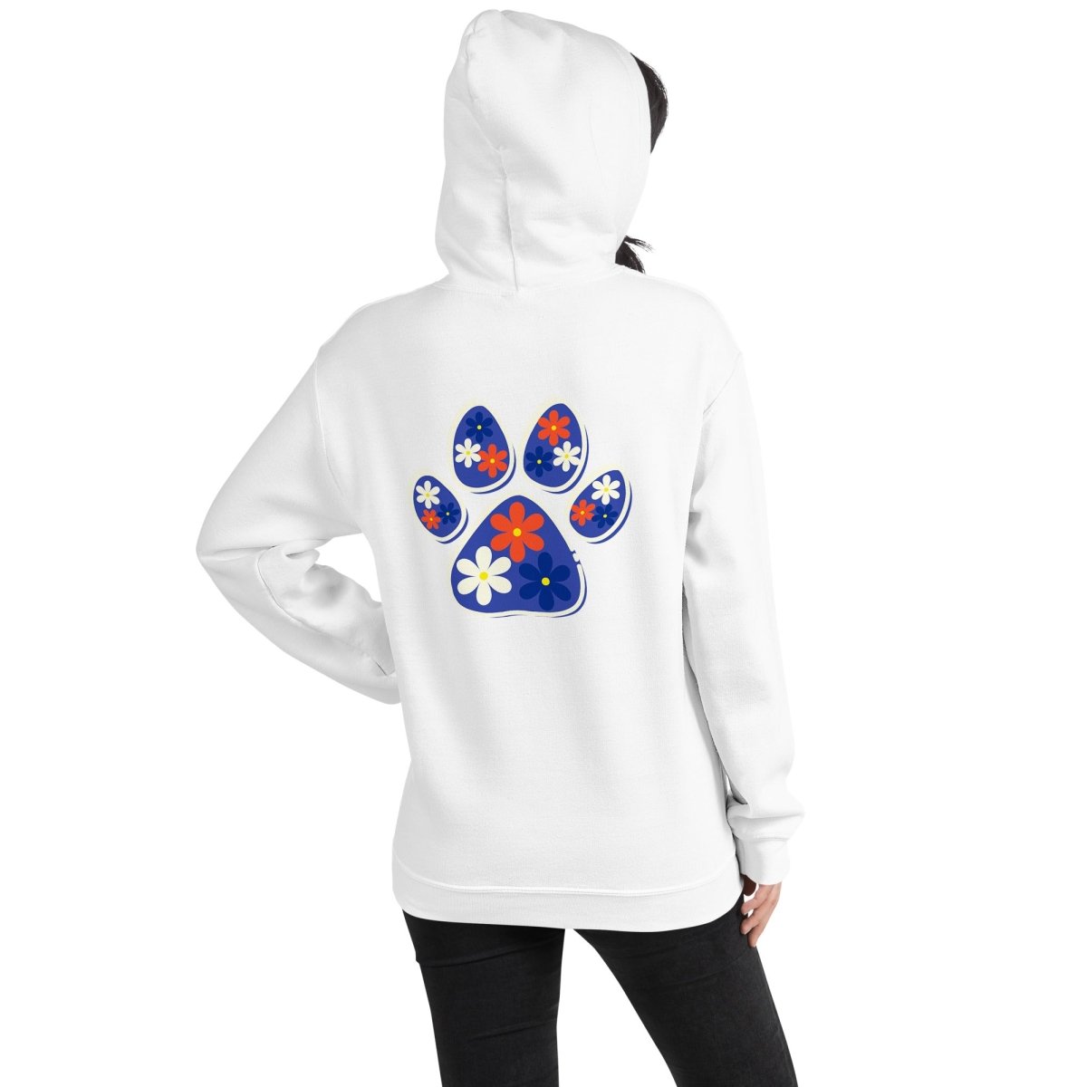Dog Mama Flower Hoodie