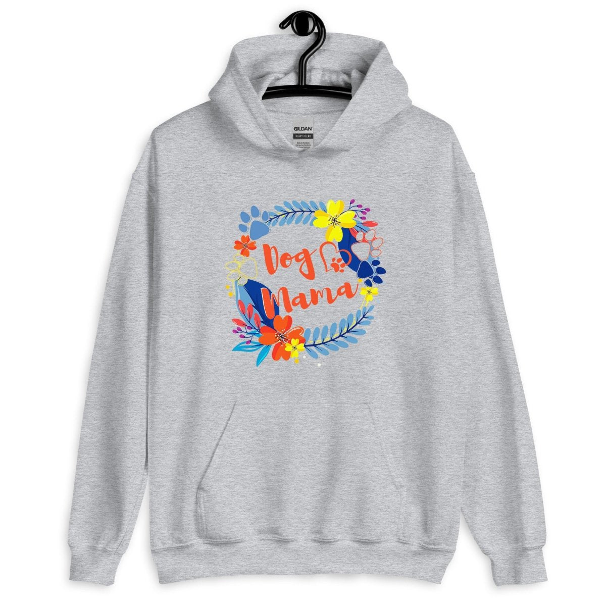 Dog Mama Flower Hoodie