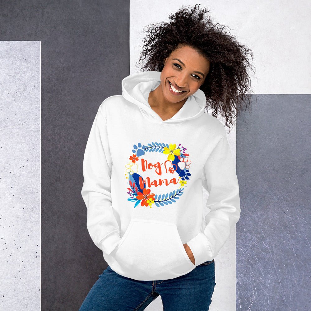 Dog Mama Flower Hoodie