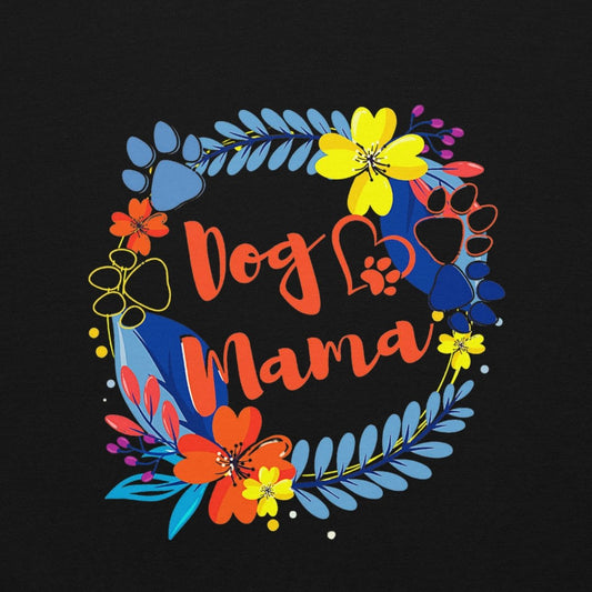 Dog Mama Flower Hoodie