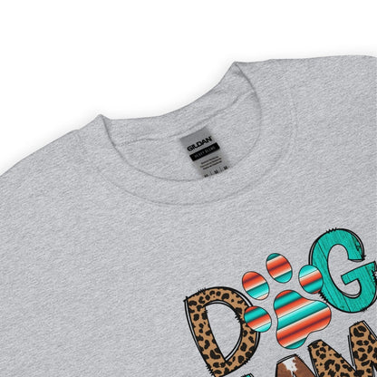 Dog Mama Leopard Print Sweatshirt