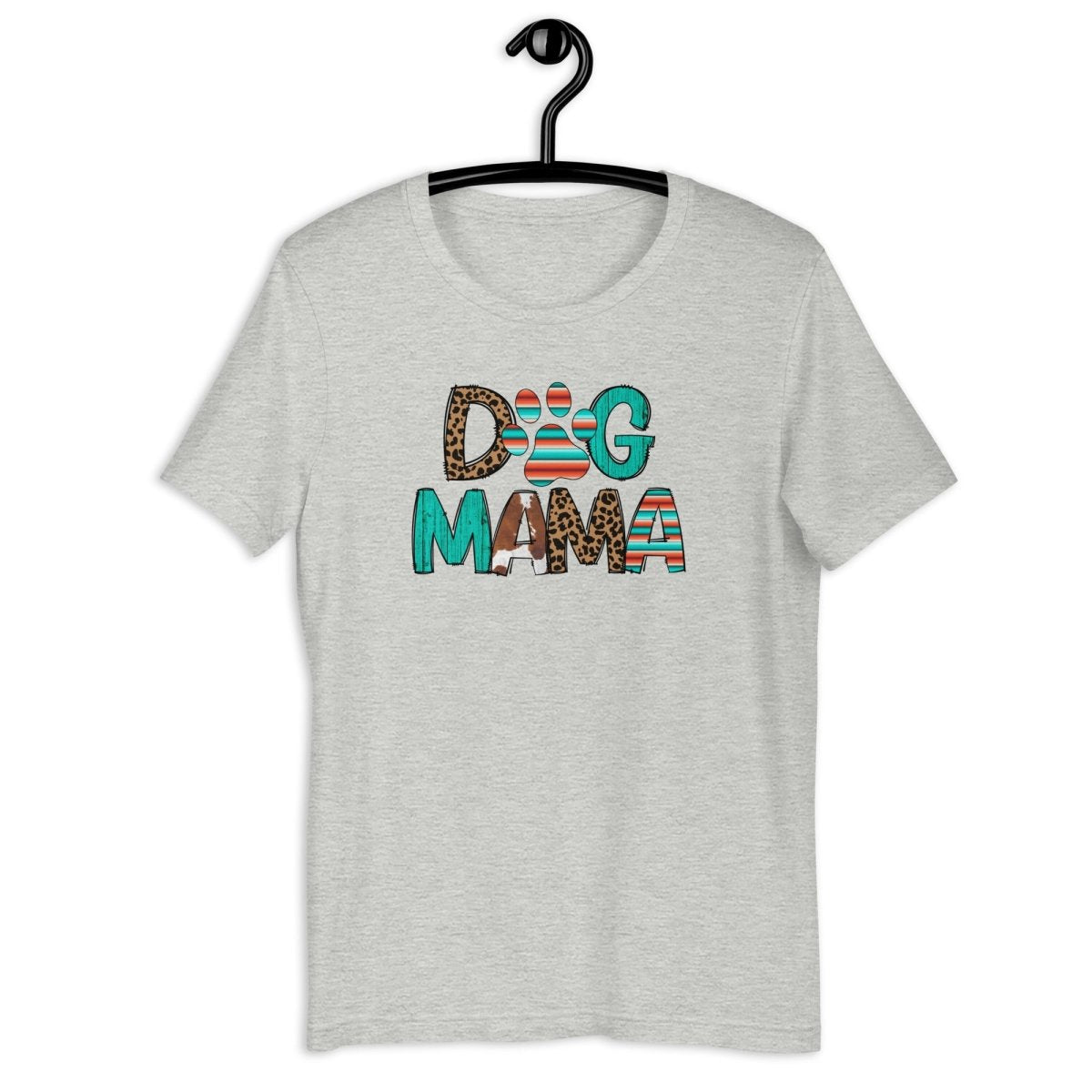 Dog Mama Leopard Print T-Shirt