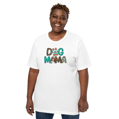 Dog Mama Leopard Print T-Shirt