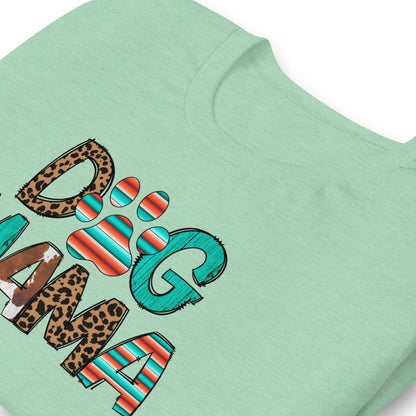 Dog Mama Leopard Print T-Shirt