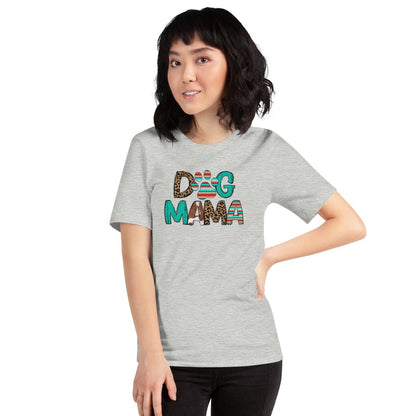 Dog Mama Leopard Print T-Shirt