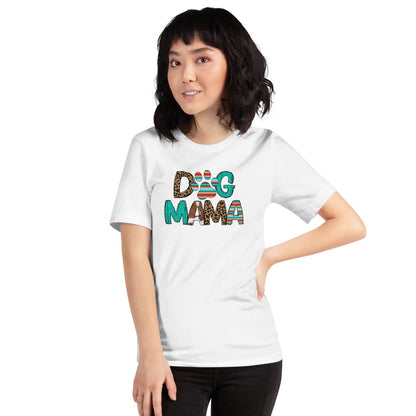 Dog Mama Leopard Print T-Shirt