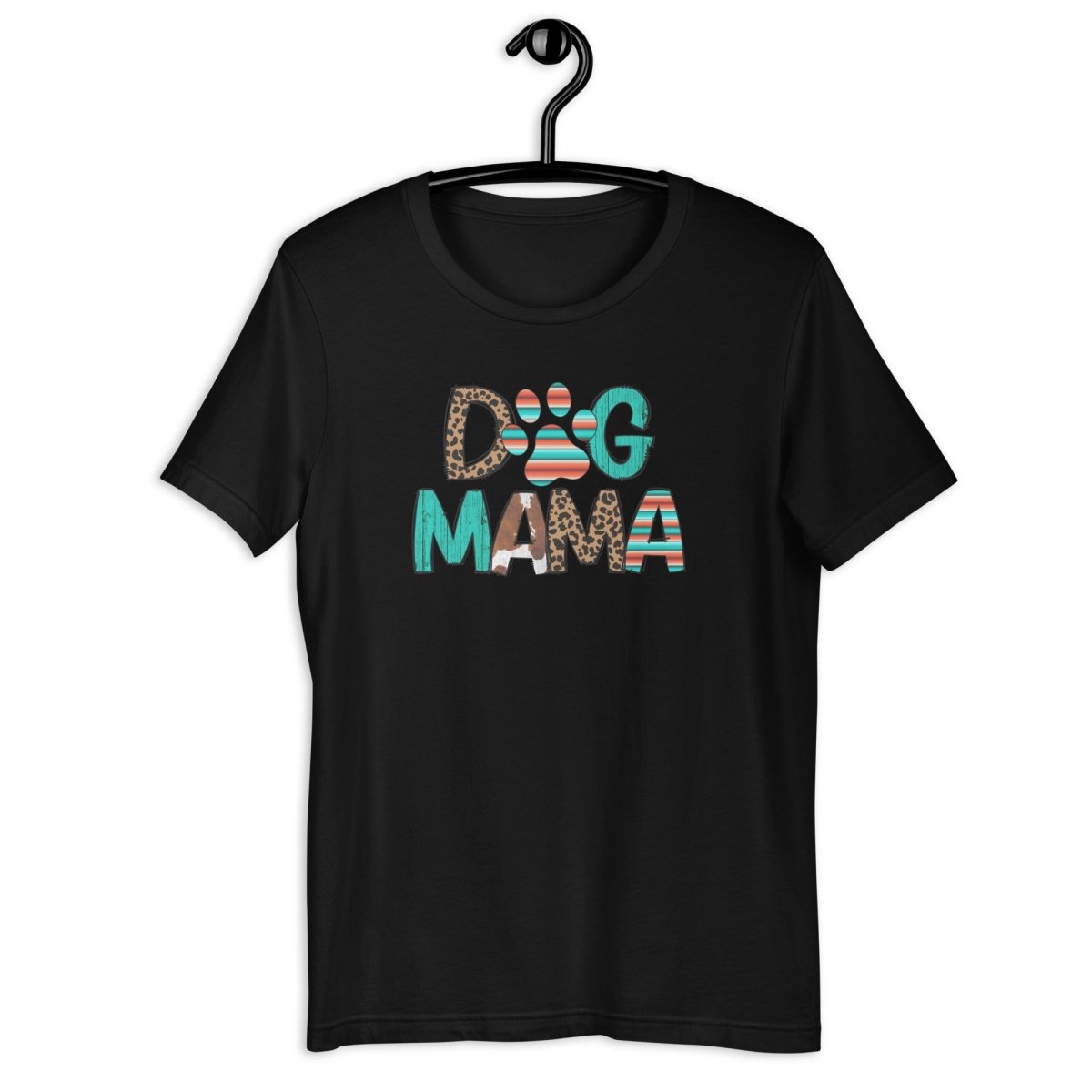 Dog Mama Leopard Print T-Shirt