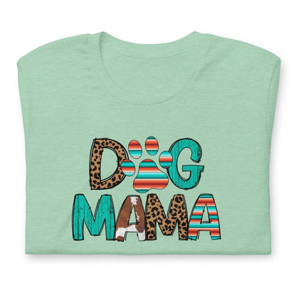 Dog Mama Leopard Print T-Shirt