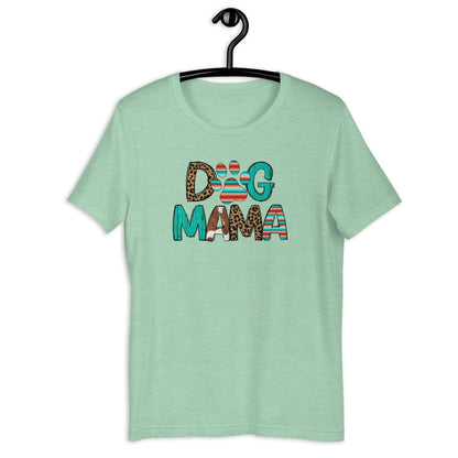 Dog Mama Leopard Print T-Shirt
