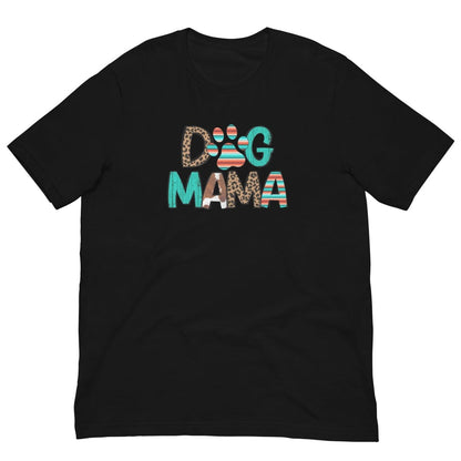 Dog Mama Leopard Print T-Shirt