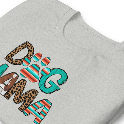 Dog Mama Leopard Print T-Shirt
