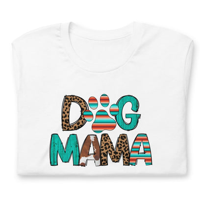Dog Mama Leopard Print T-Shirt