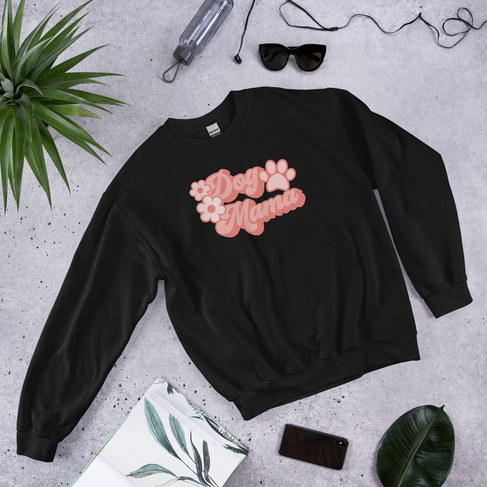 Dog Mama Retro Sweatshirt