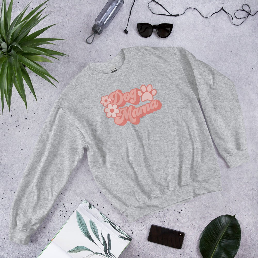 Dog Mama Retro Sweatshirt