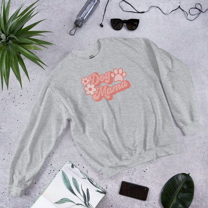Dog Mama Retro Sweatshirt