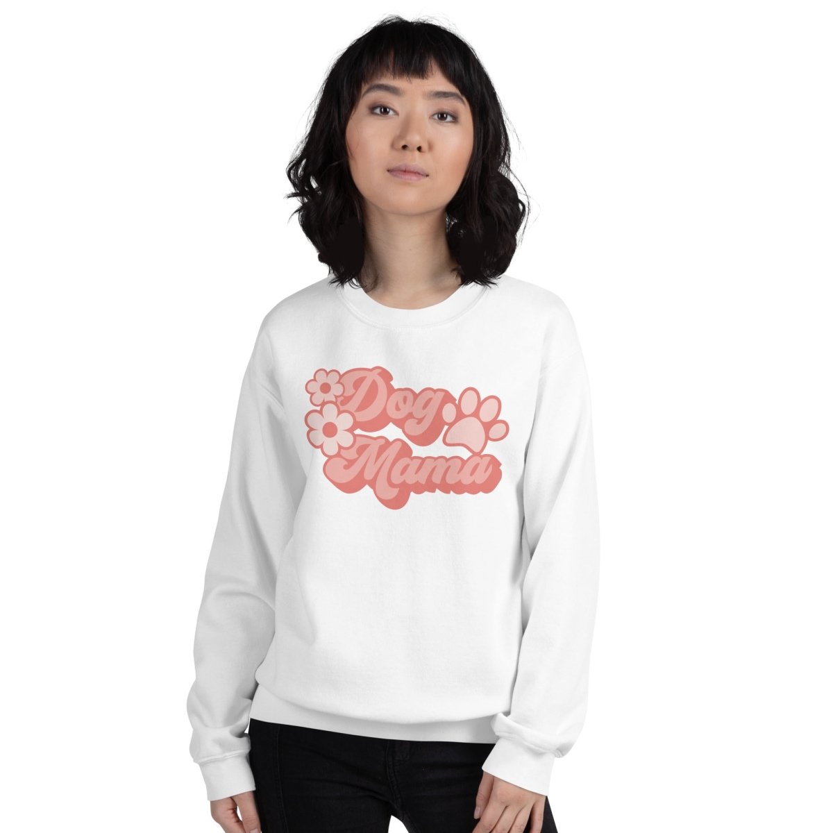 Dog Mama Retro Sweatshirt