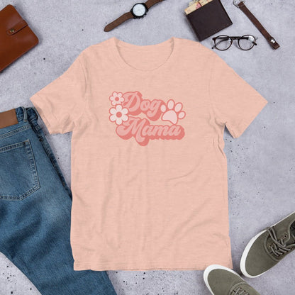 Dog Mama Retro T-Shirt