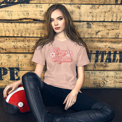 Dog Mama Retro T-Shirt