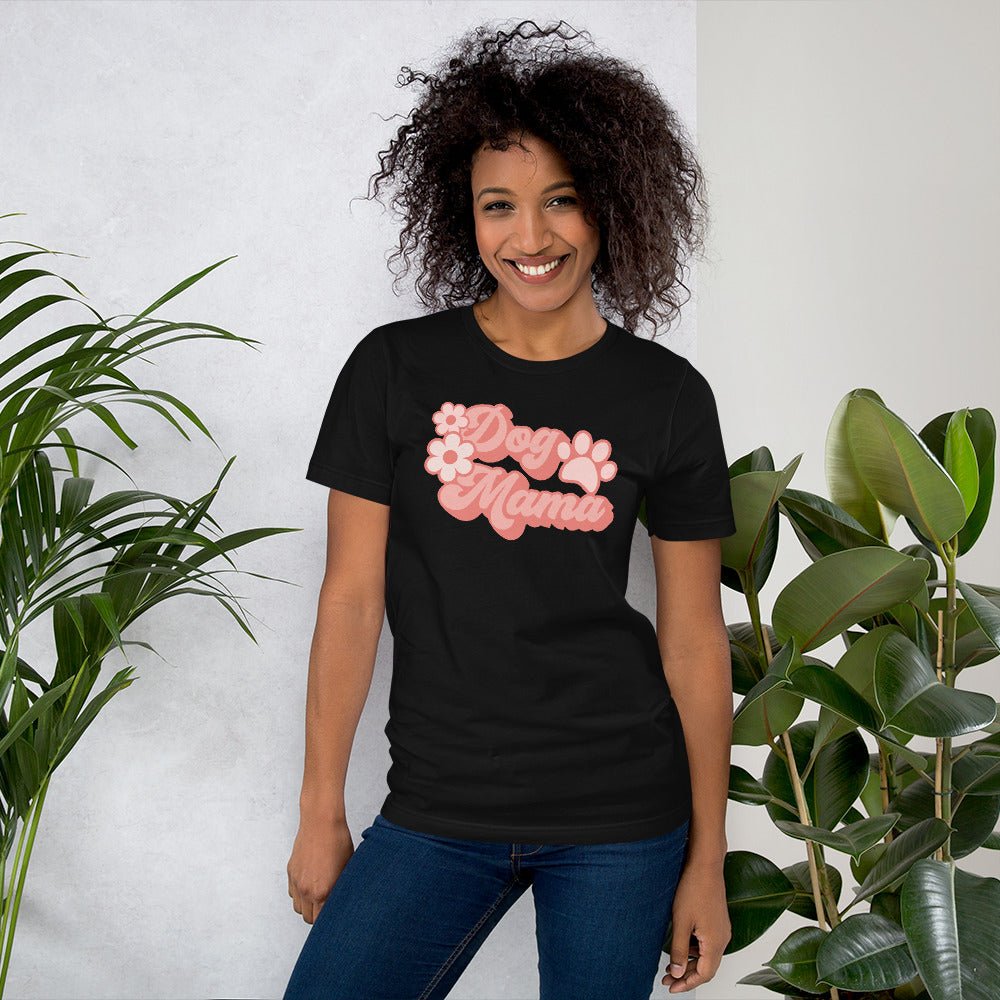 Dog Mama Retro T-Shirt