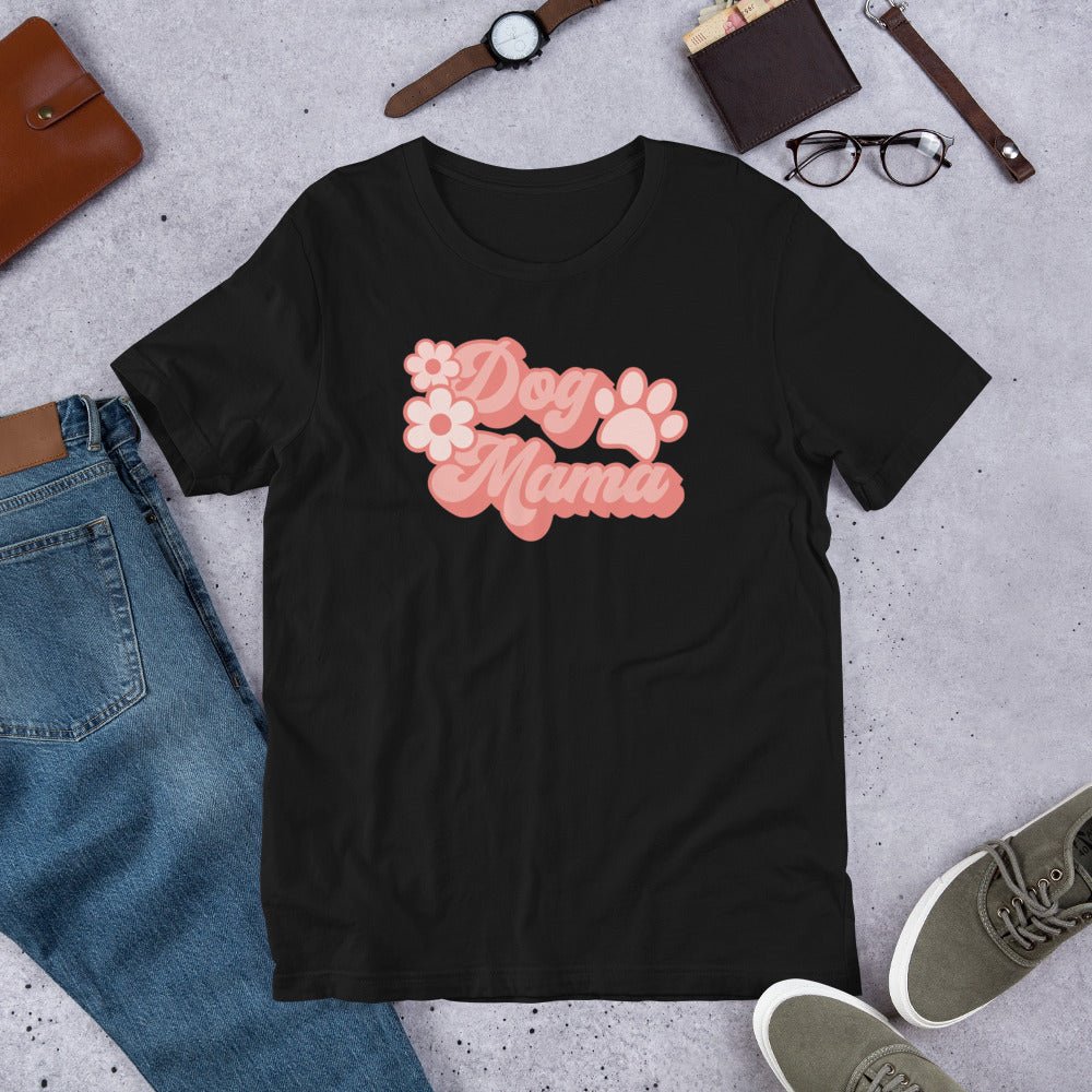 Dog Mama Retro T-Shirt