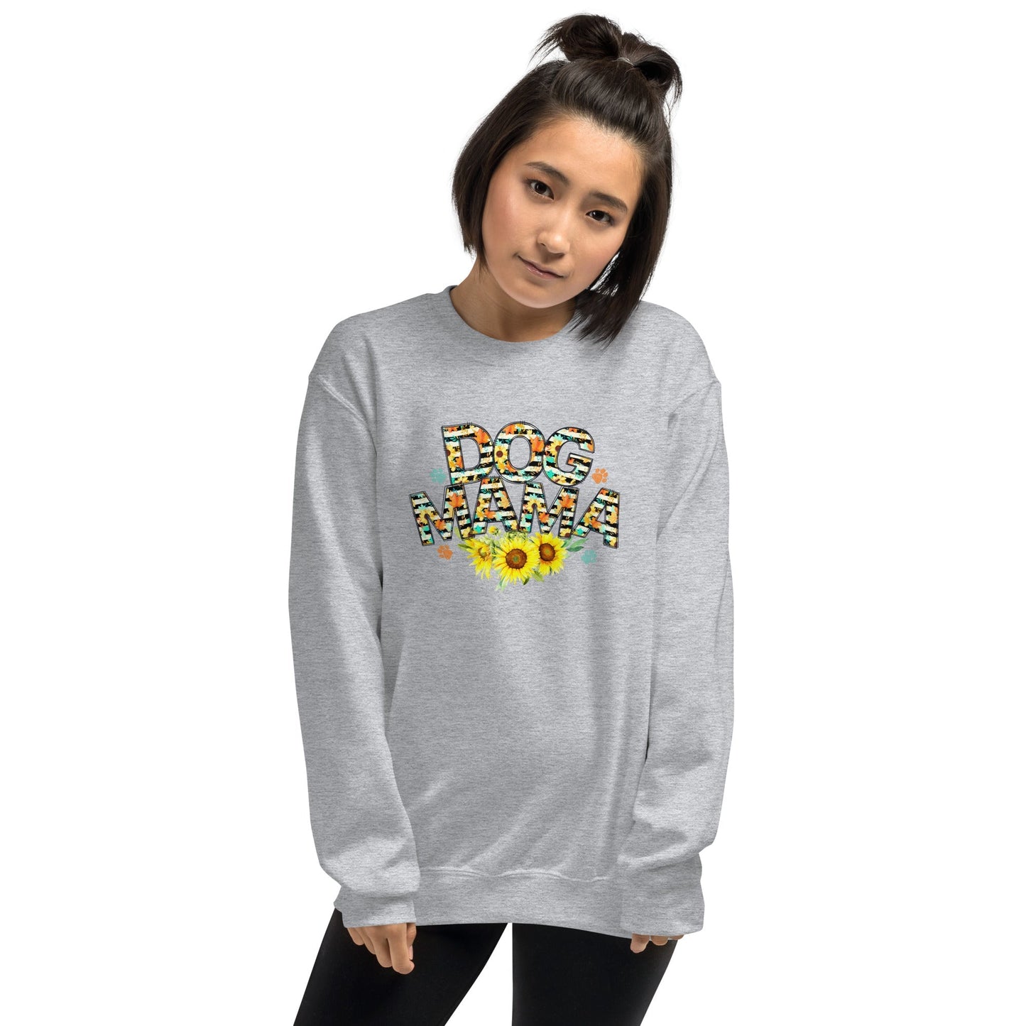 Dog Mama Sunflower Sweatshirt
