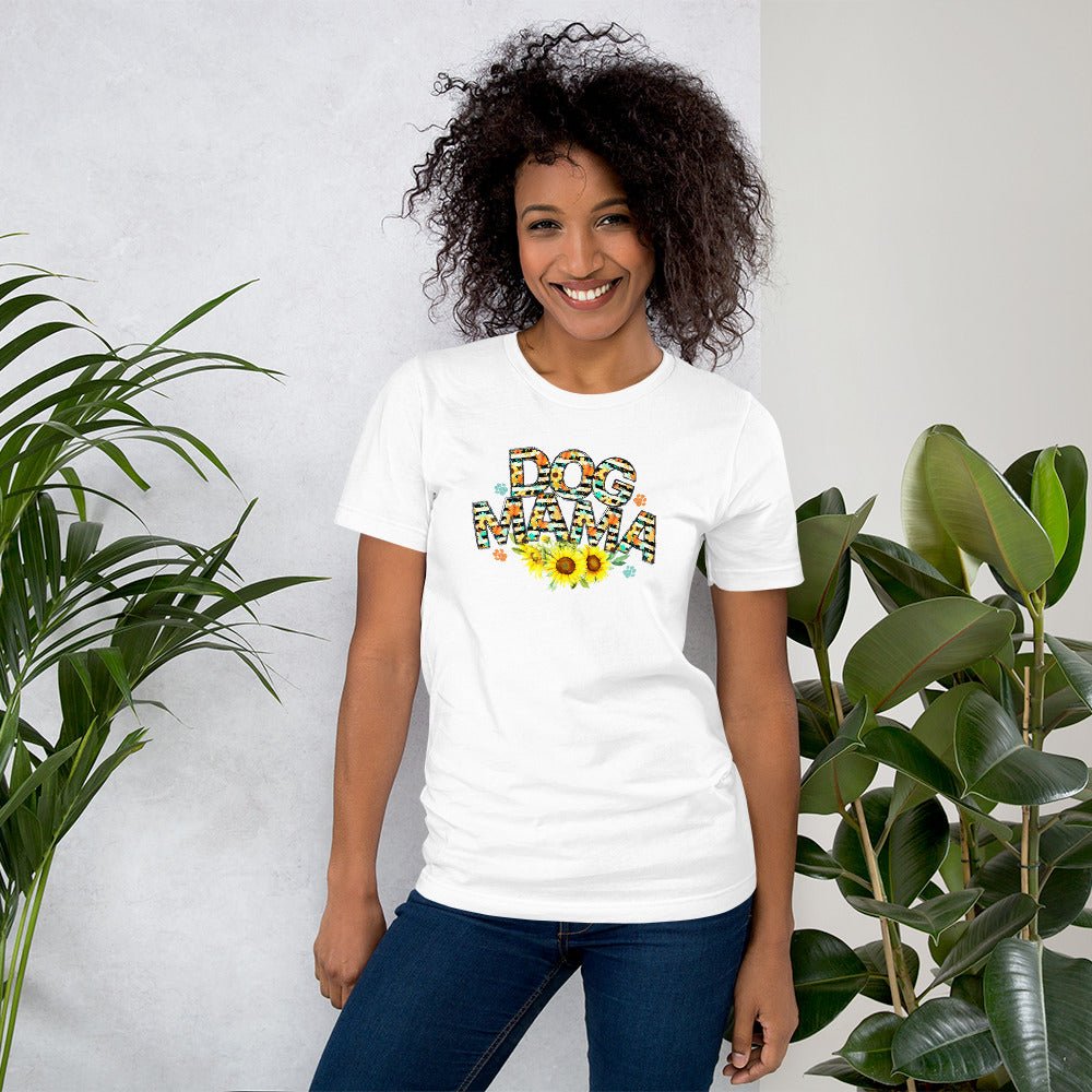 Dog Mama Sunflower T-Shirt