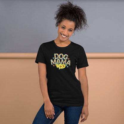 Dog Mama Sunflower T-Shirt