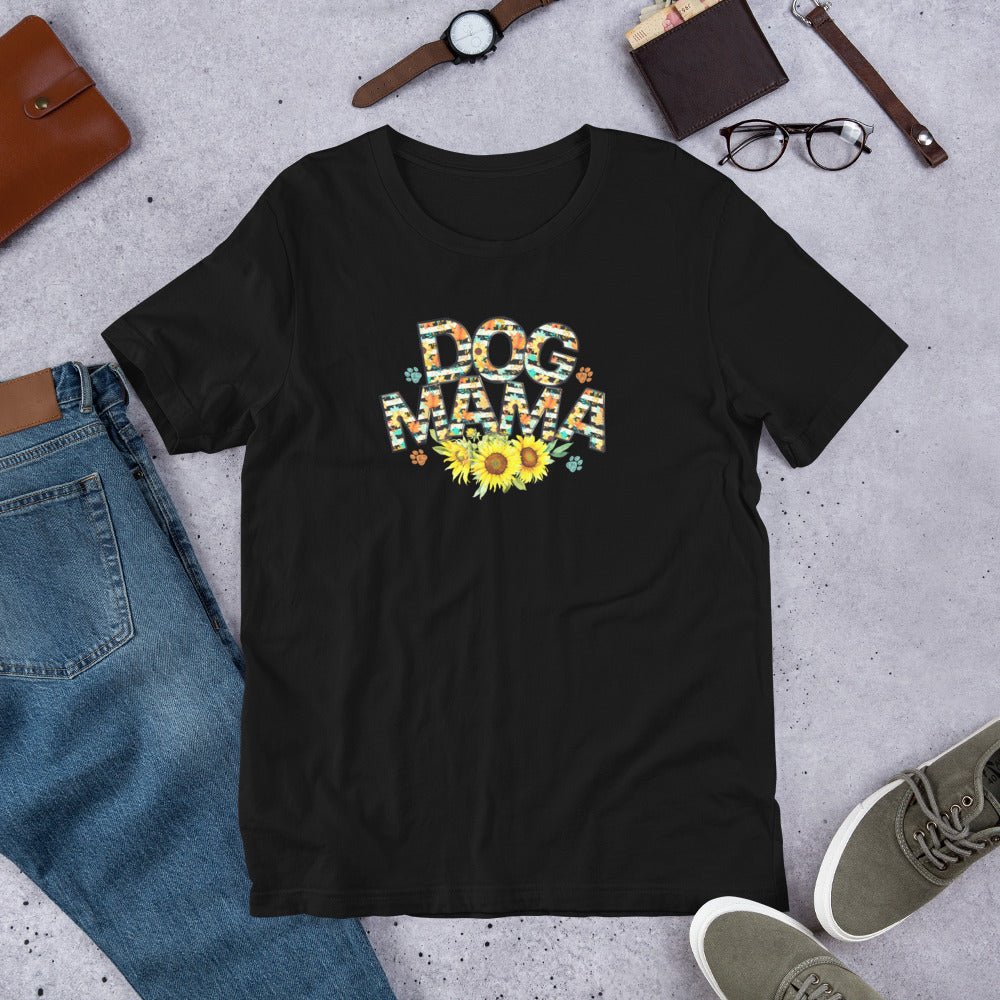 Dog Mama Sunflower T-Shirt