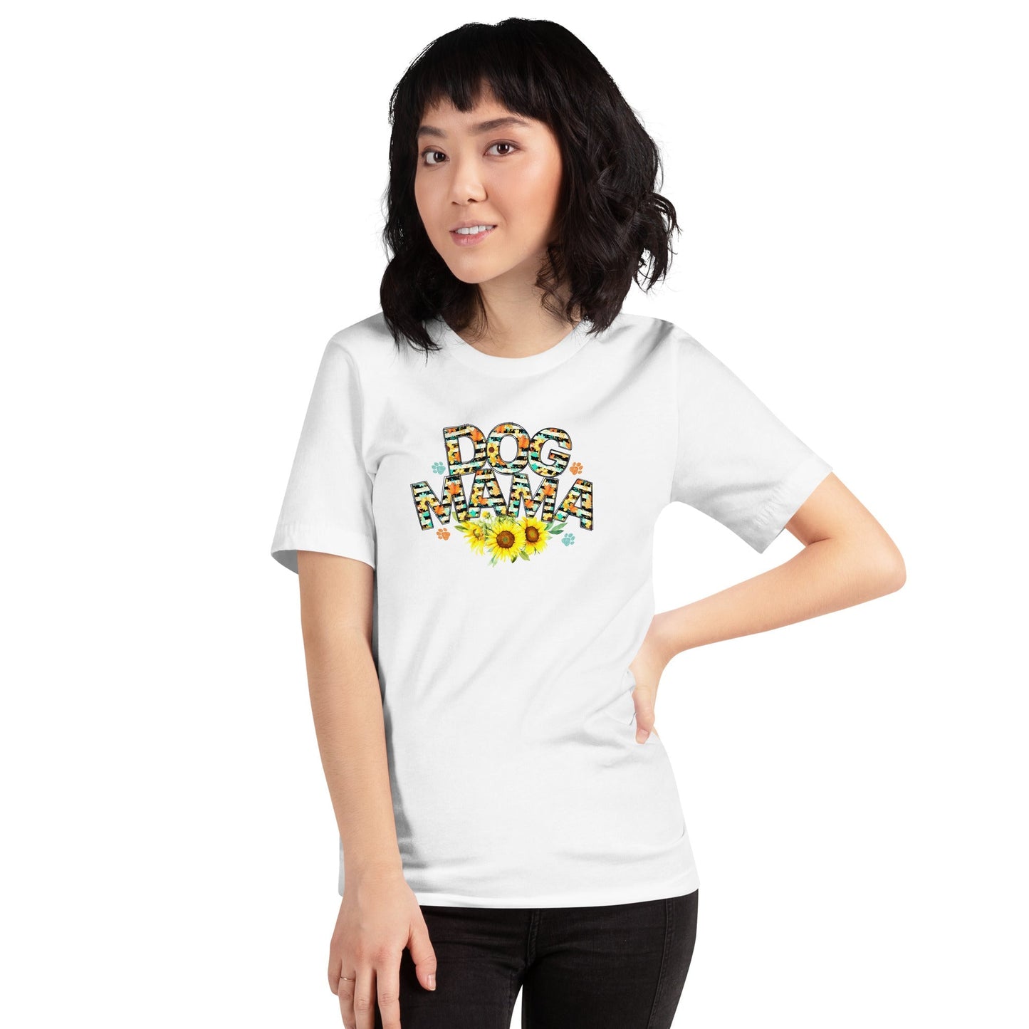 Dog Mama Sunflower T-Shirt