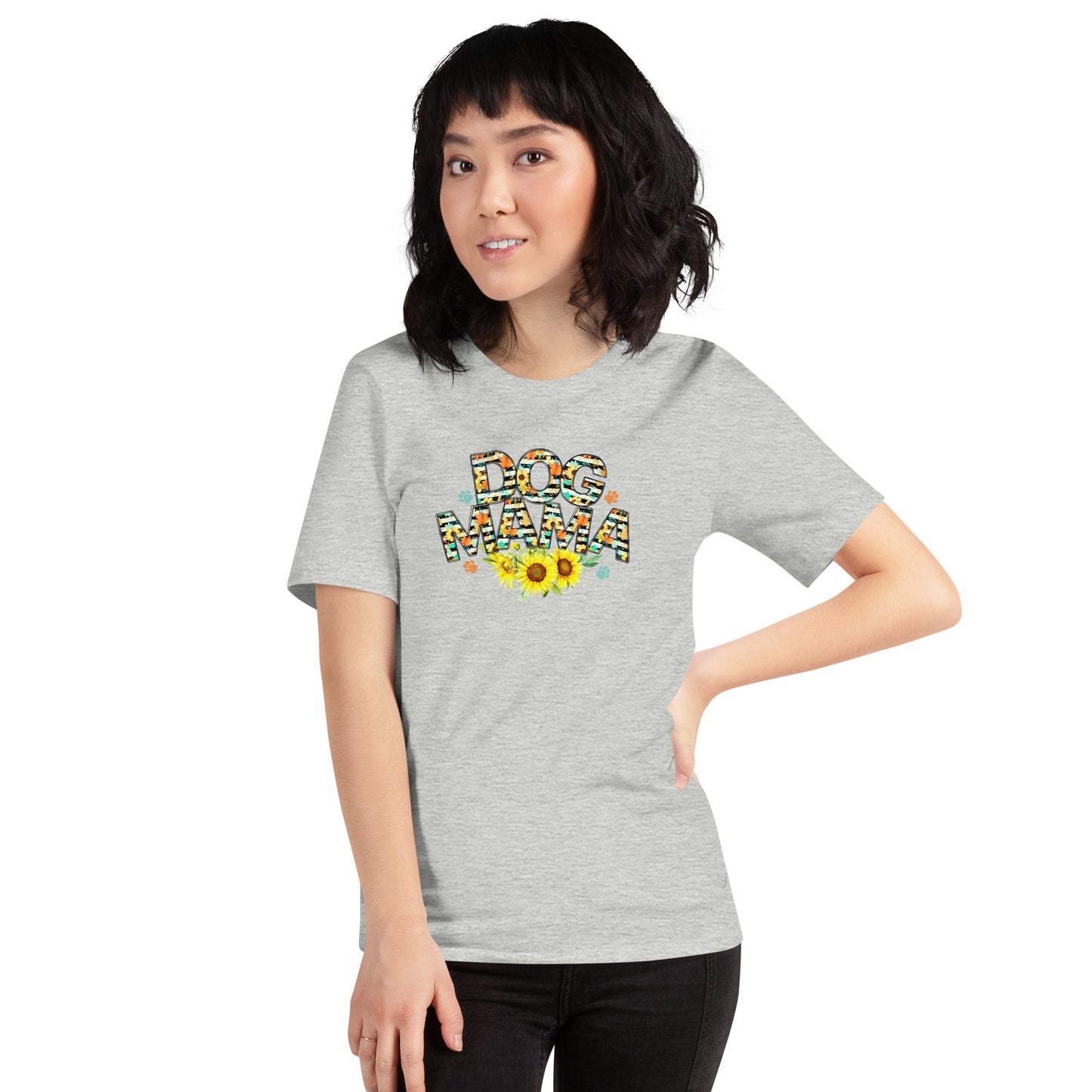 Dog Mama Sunflower T-Shirt