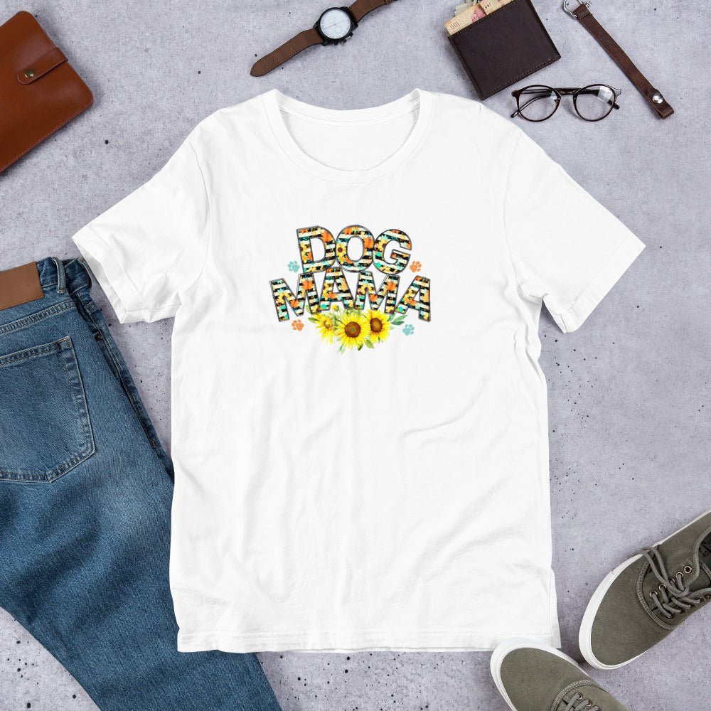 Dog Mama Sunflower T-Shirt