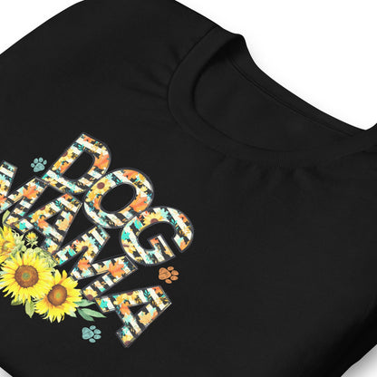Dog Mama Sunflower T-Shirt