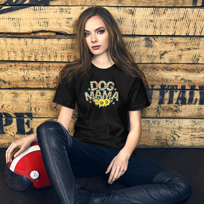 Dog Mama Sunflower T-Shirt