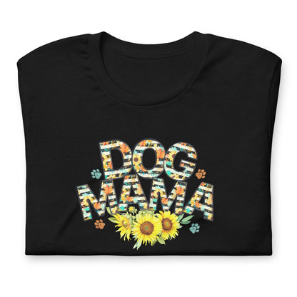 Dog Mama Sunflower T-Shirt