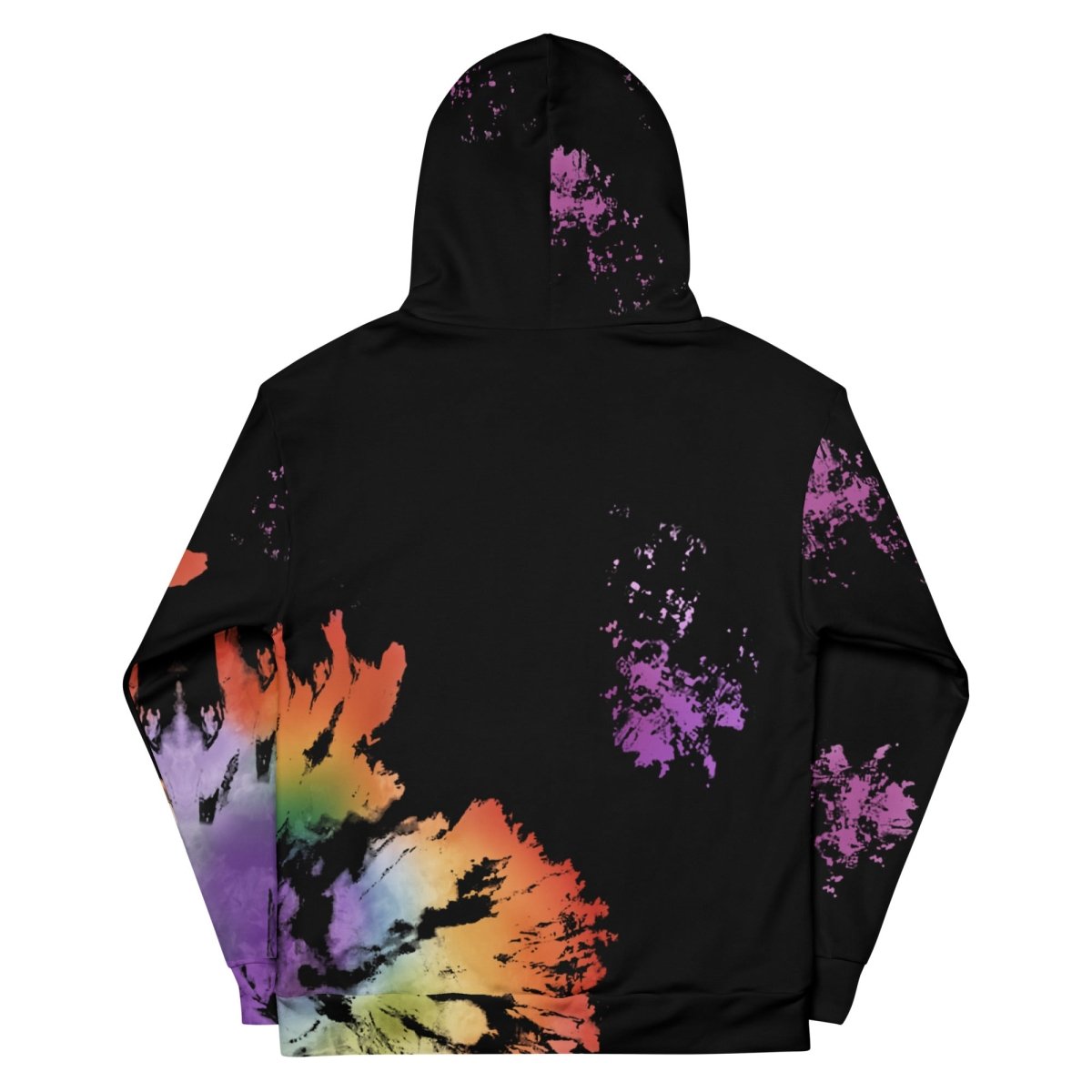 Dog Mom Black Tie Dye Hoodie