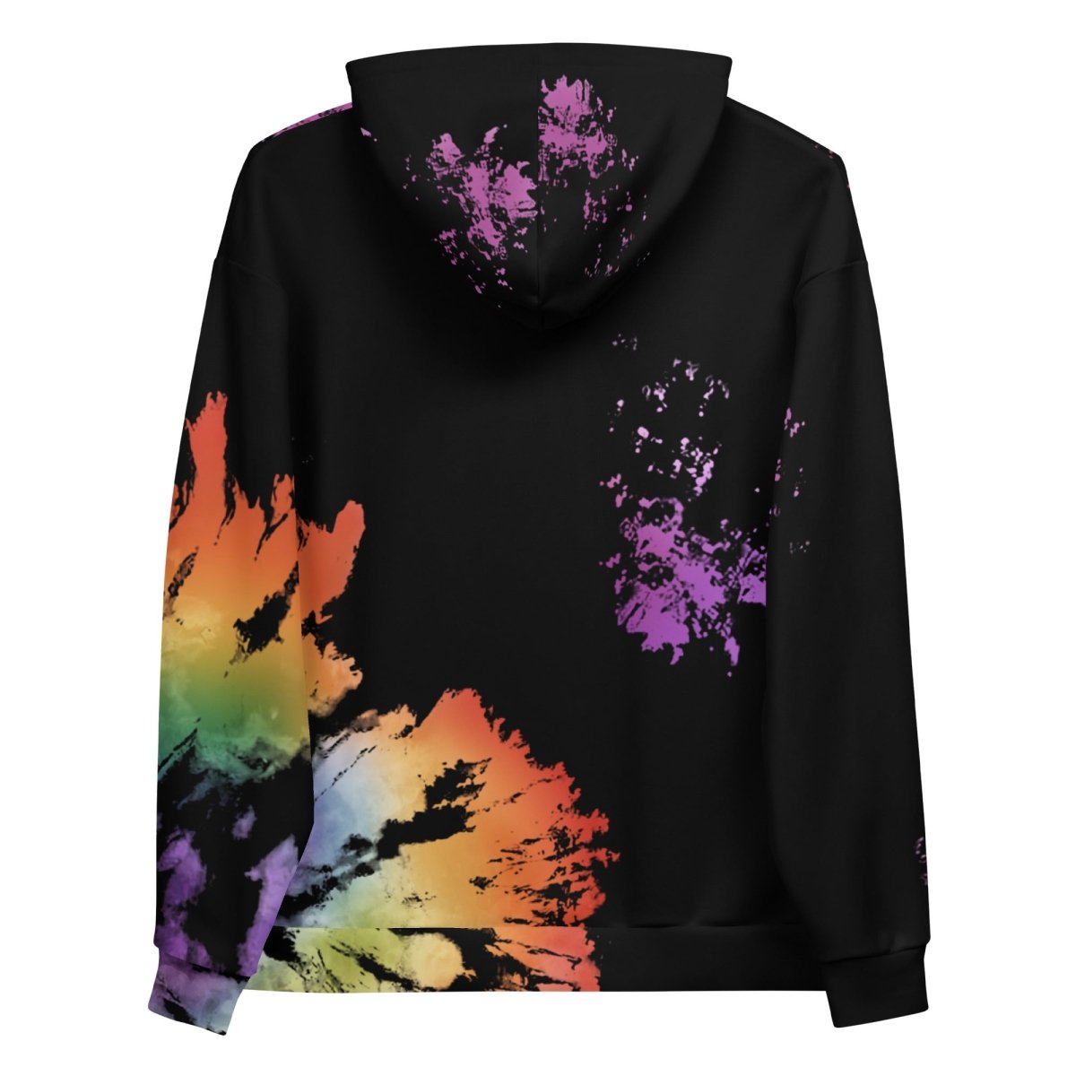 Dog Mom Black Tie Dye Hoodie