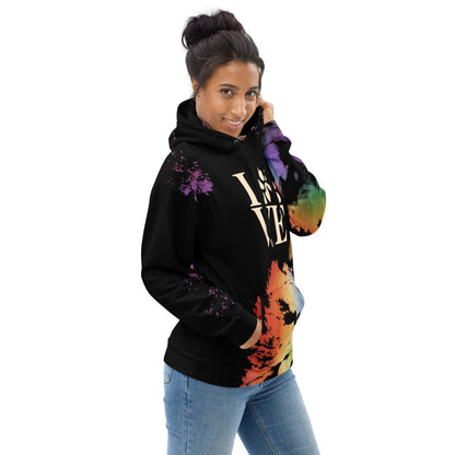 Dog Mom Black Tie Dye Hoodie
