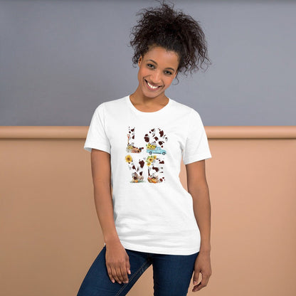 Dog Mom Farm Love T-Shirt