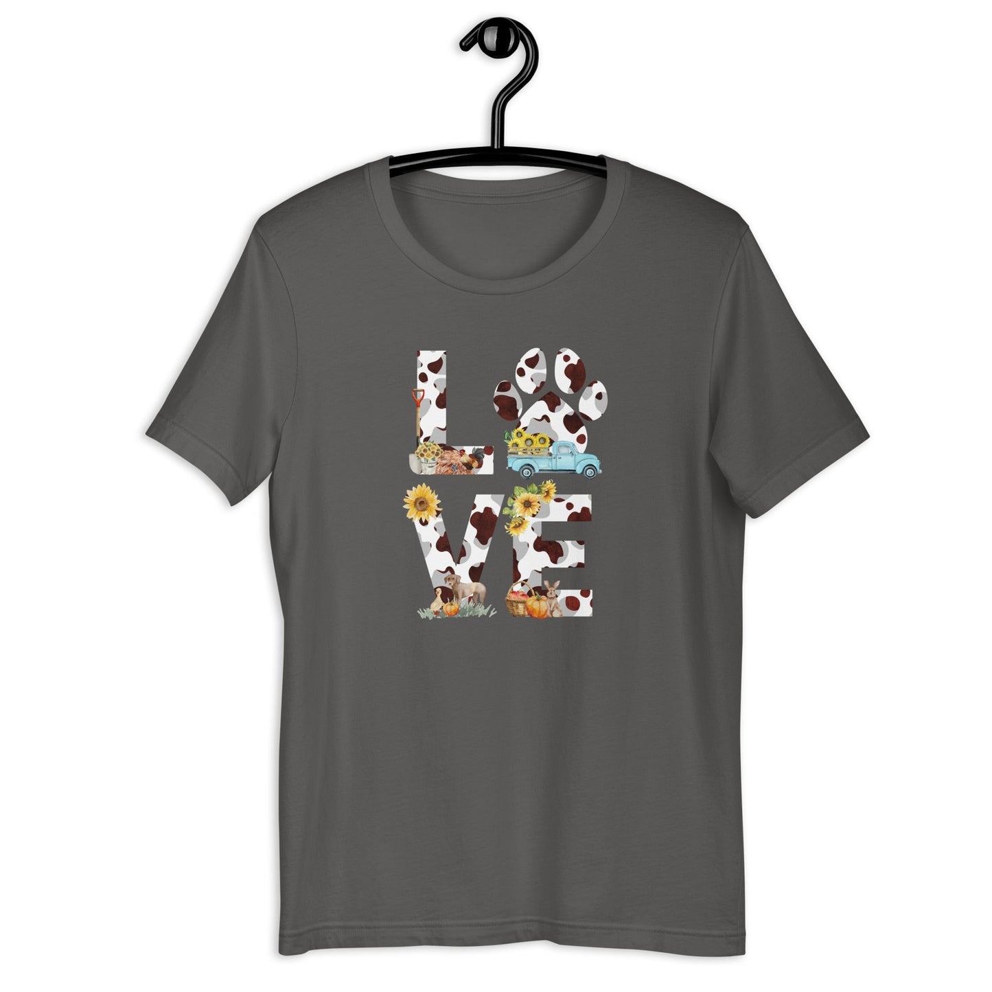Dog Mom Farm Love T-Shirt