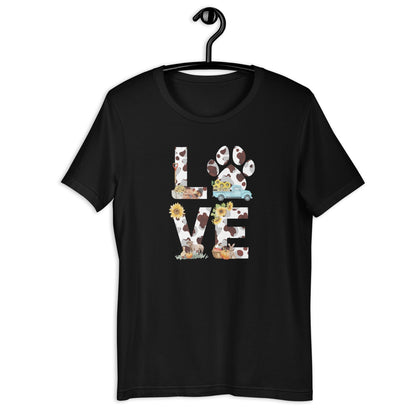 Dog Mom Farm Love T-Shirt
