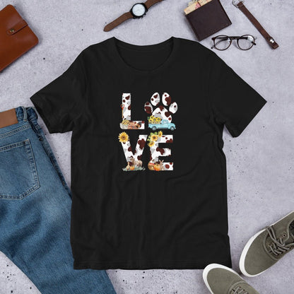 Dog Mom Farm Love T-Shirt