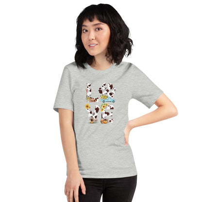 Dog Mom Farm Love T-Shirt