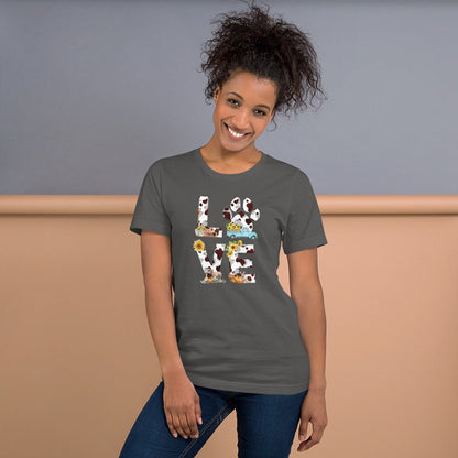 Dog Mom Farm Love T-Shirt