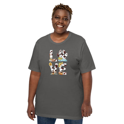 Dog Mom Farm Love T-Shirt