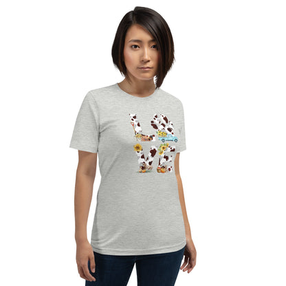 Dog Mom Farm Love T-Shirt